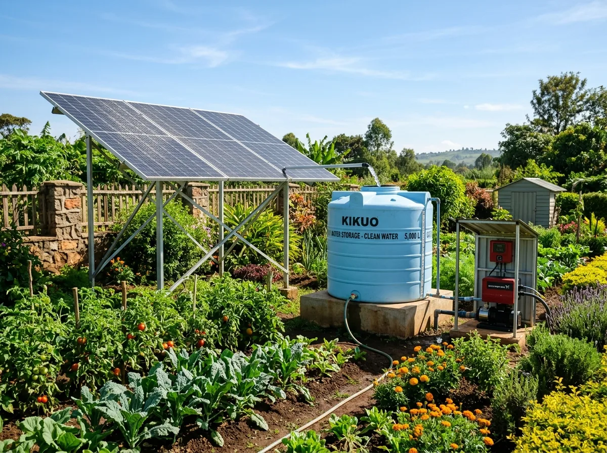 Kit Bomba de Agua Solar Caracas