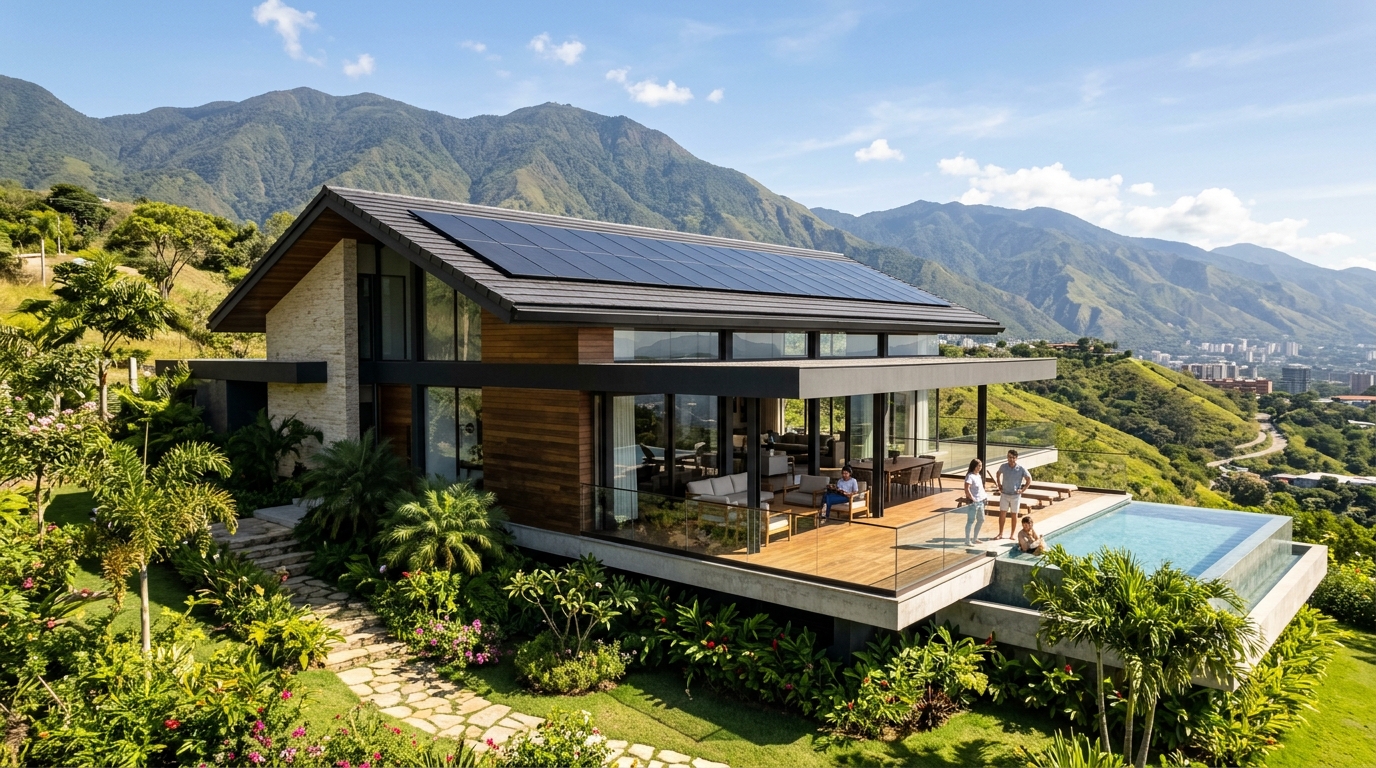 Kit Solar Residencial 3KW con Paneles Solares & Litio Caracas Venezuela